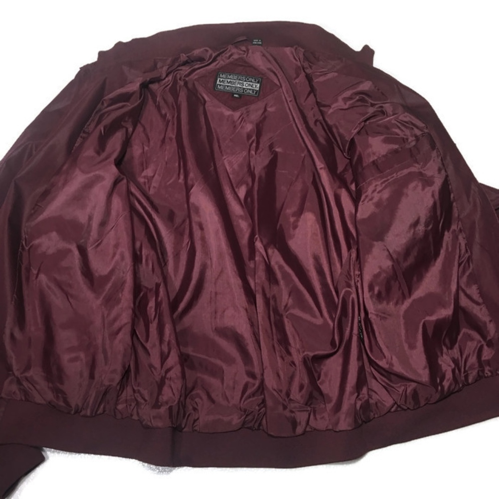 Members Only Retro Classic Original Racer Jacket - Picture 4 of 8